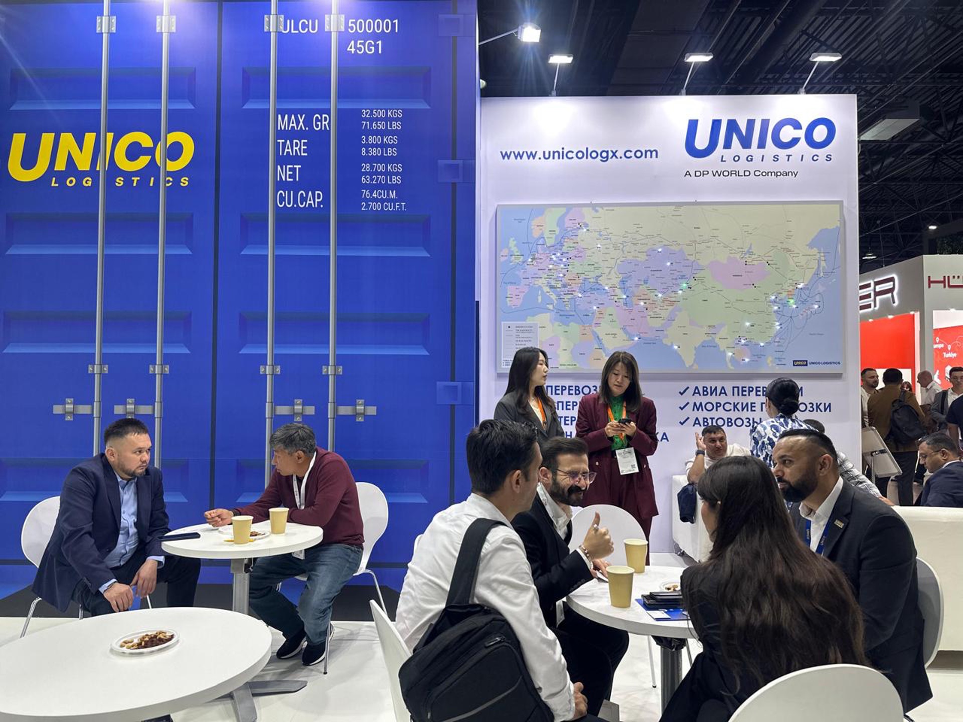 UNICO Kazakhstan achieves productive results at TransLogistica Kazakhstan 2025 exhibition